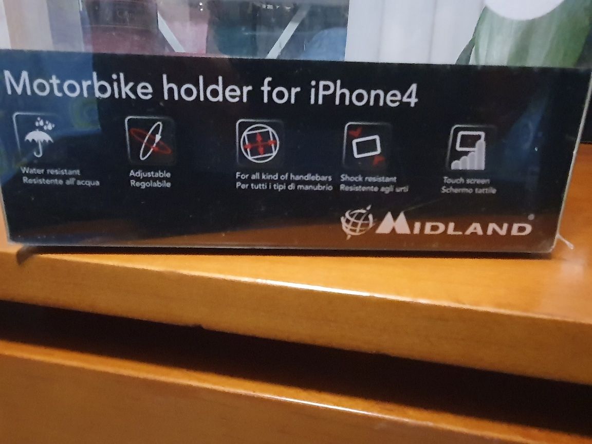Suporte iphone ou gps de Moto/Bike Midland
