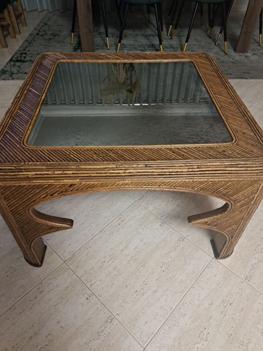 Mesa de Bambu, peça rústica.