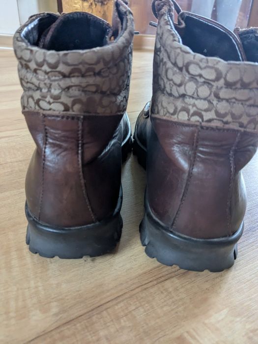 Coach Men's Lace Up Boots