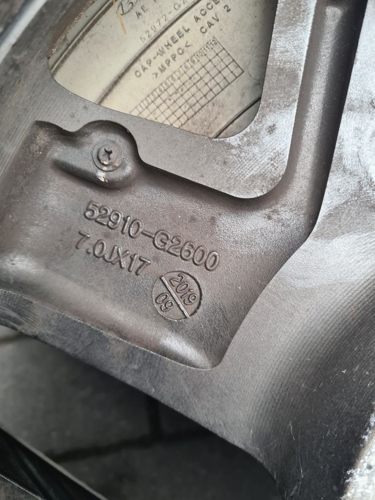 Alufelgi 17 Kola Hyundai 5x114.3