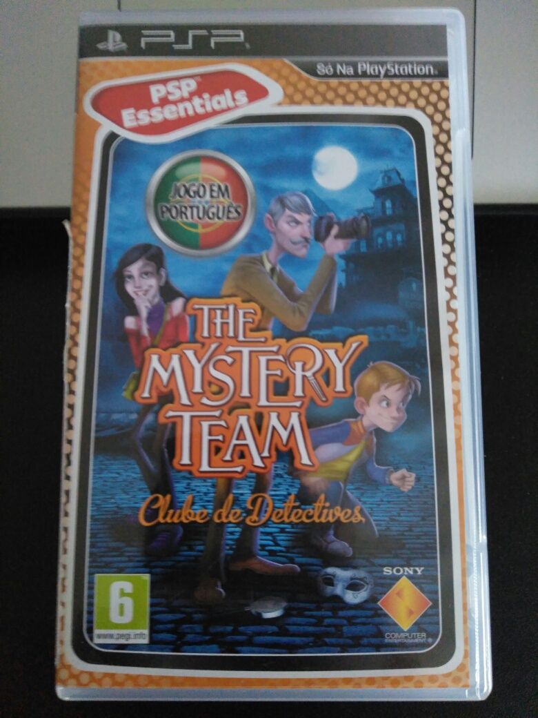 Jogo PSP The mystery team