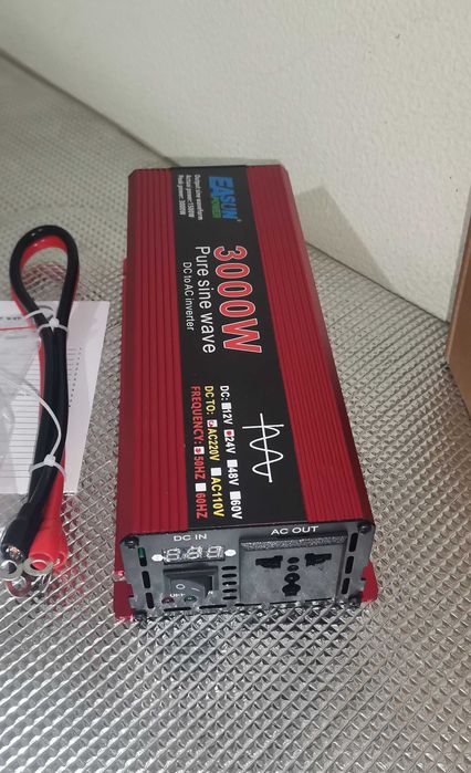Inversor Onda Pura 24v para 220v 3000w Novo
