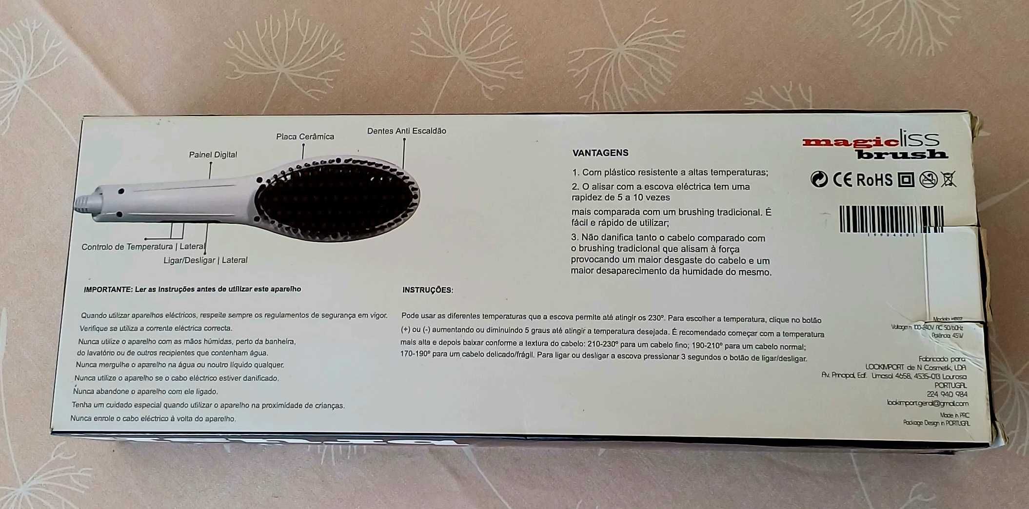 Escova elétrica Magicliss brush