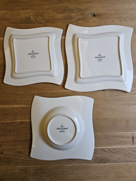 Komplet talerzy Villleroy&Boch, seria New Wave, 18 elementów