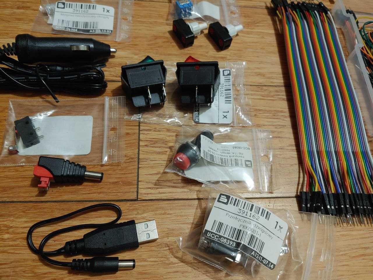 Arduino Uno + Duży zestaw modułów i akcesoriów