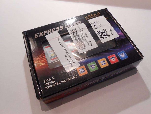 Adaptador PCI-Express USB 3.0 - NOVO!