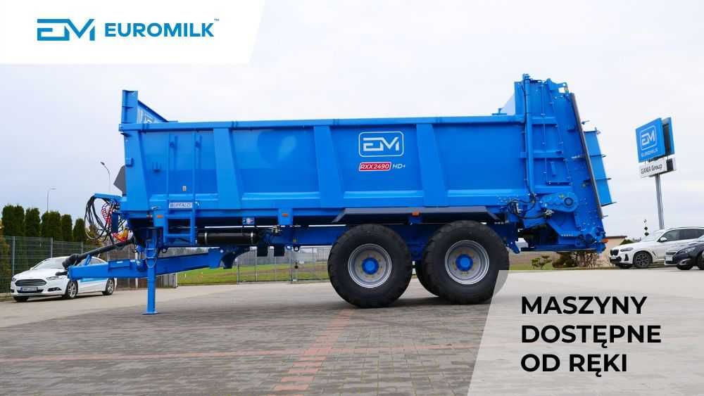 Rozrzutnik obornika EUROMILK Buffalo RXX 2490HD+ (24,8 m3 ) OD RĘKI