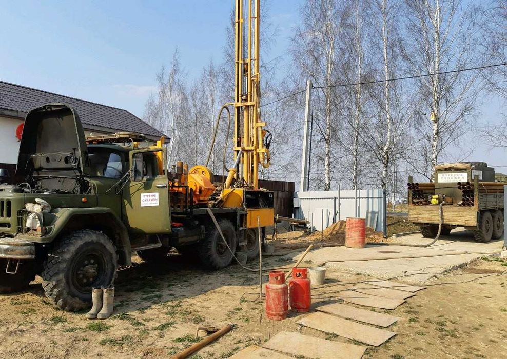‼️Буріння свердловин 100%‼️ Черняхів Топорище Бурение скважин