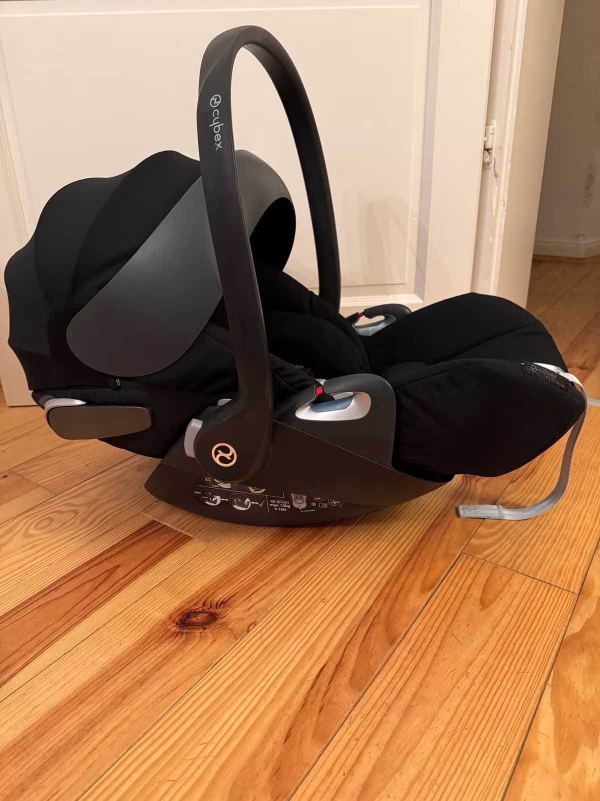 Cybex Priam 4.0 3w1 + Cybex Cloud Z i-Size – stan bardzo dobry