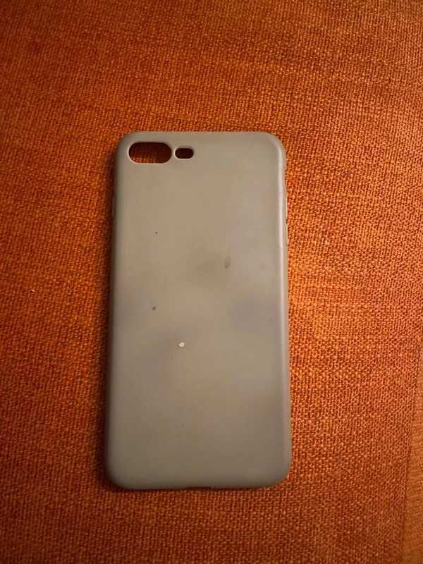 Etui iPhone 7+ beżowe/kremowe