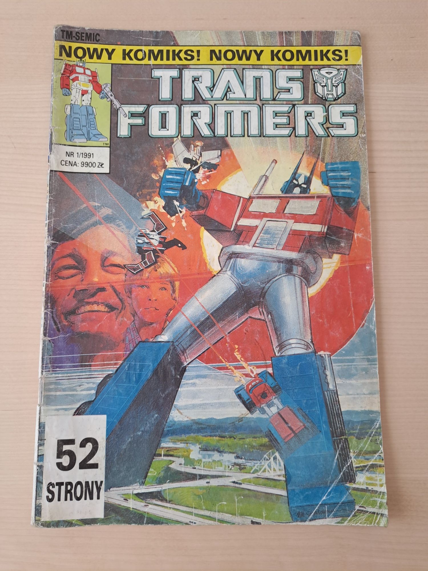 Komiks Trans Formers nr 1/1991