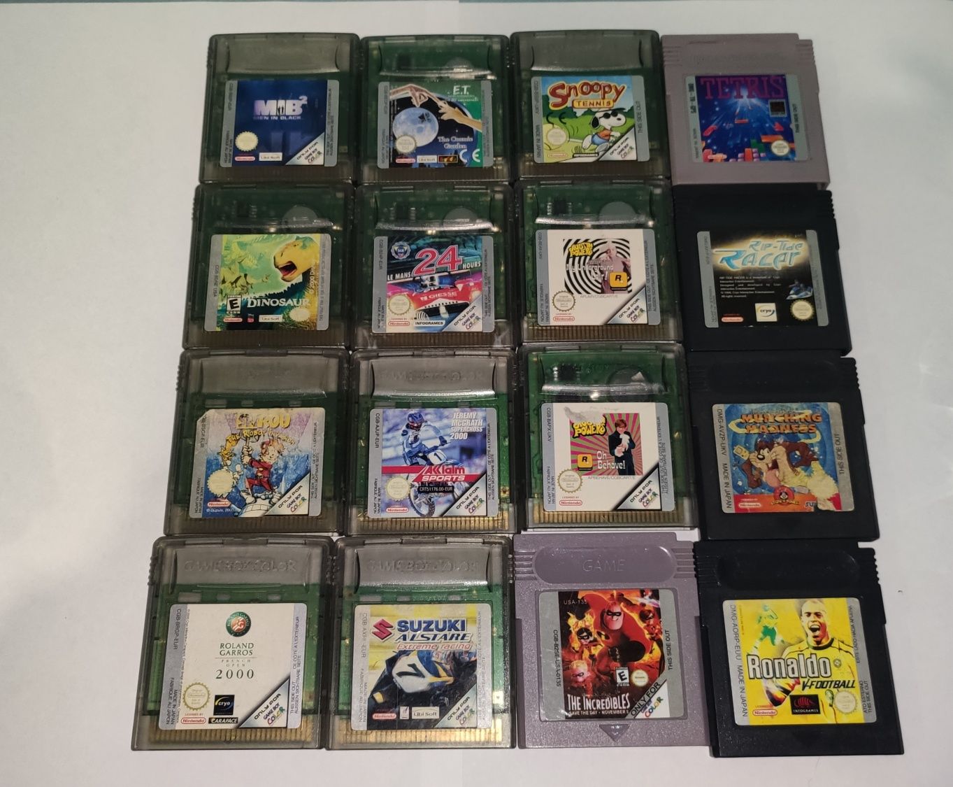 Jogos originais para game boy e gameboy color (Nintendo)