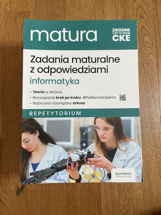 zadania maturalne informatyka poziom rozszerzony repetytorium operon