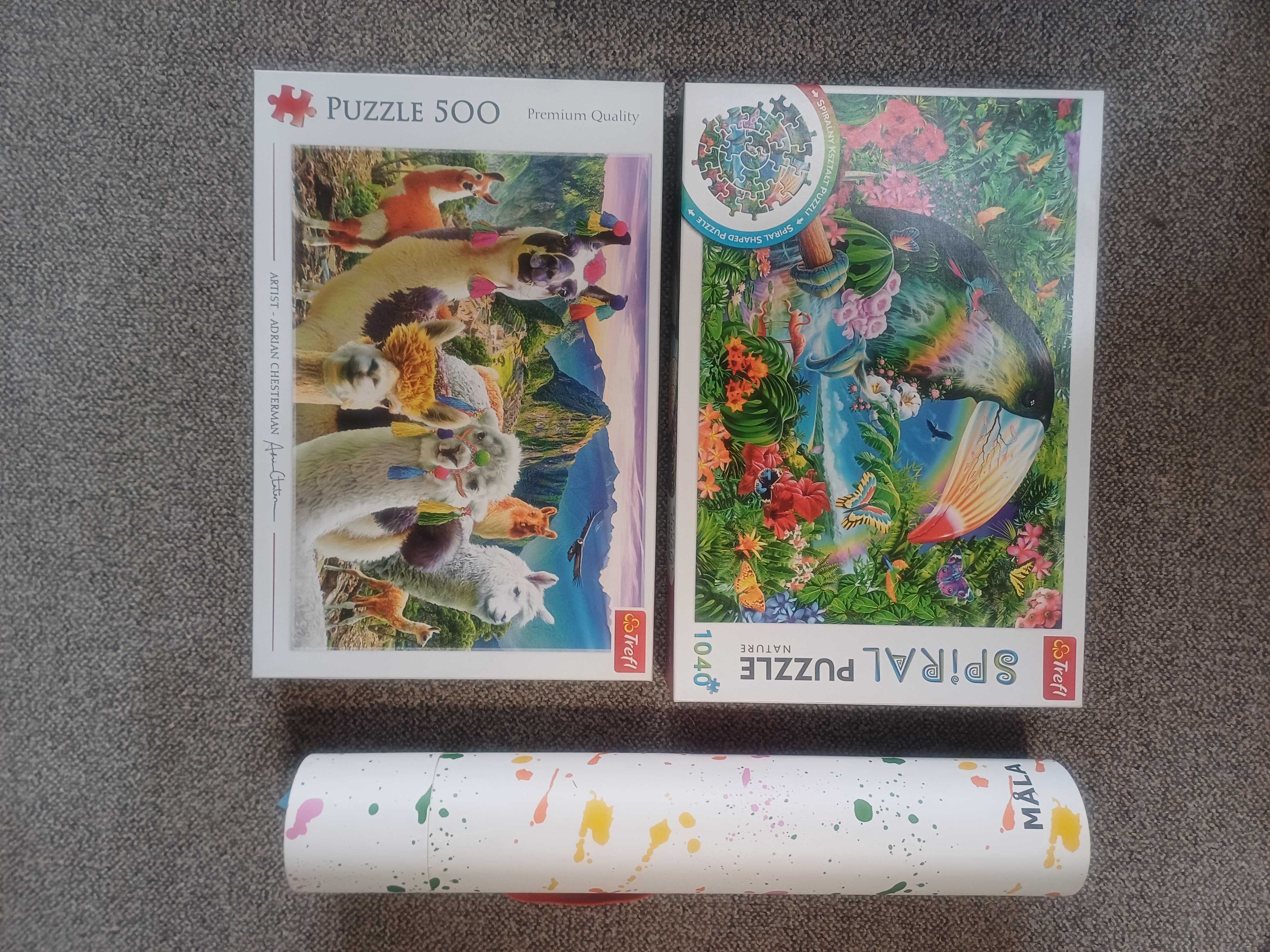 Gra Puzzle dla Dziecka dla Dorosłych dla Rodziny _ 2-99 lat PREZENT