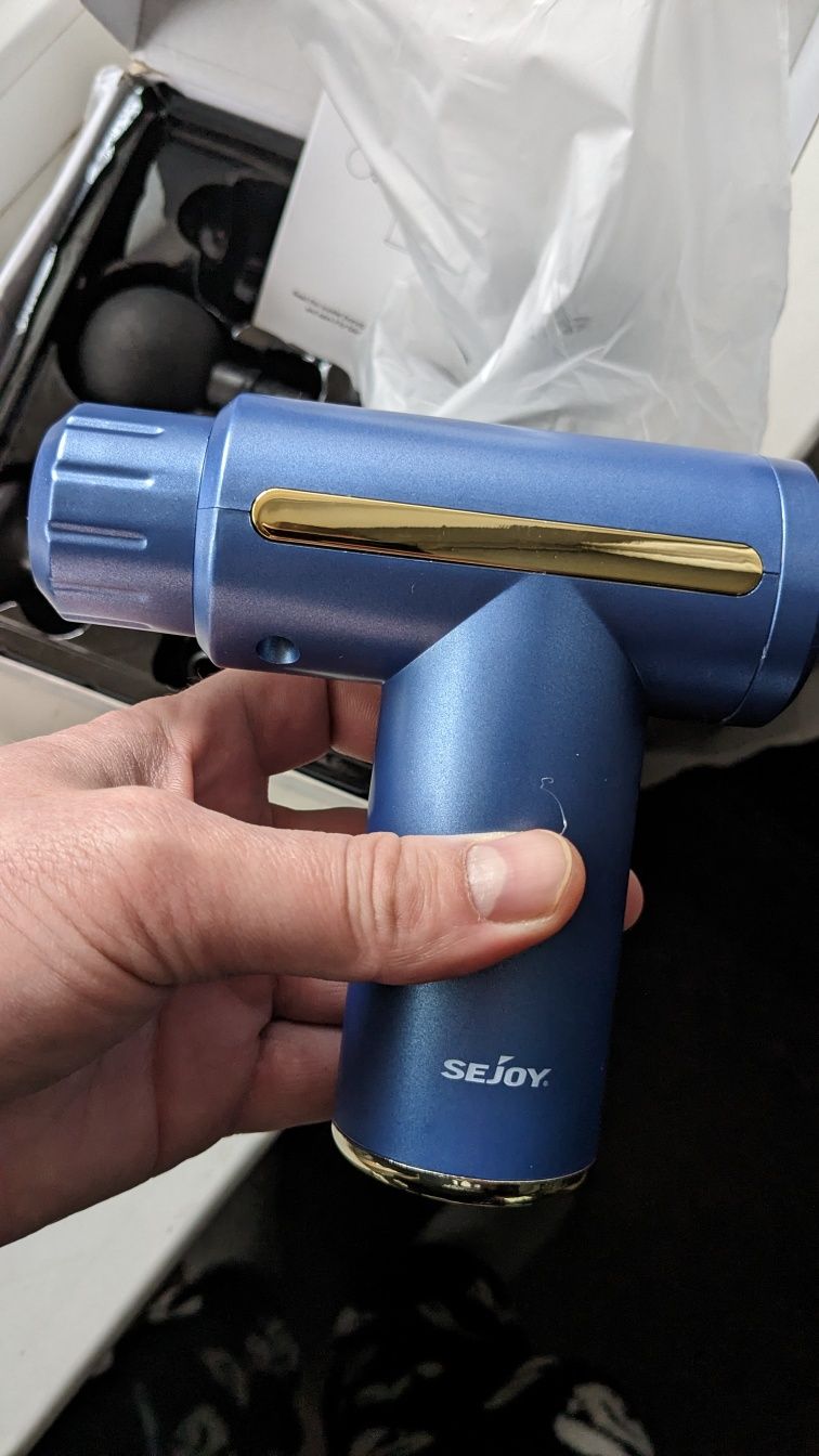 Перкуссионный массажёр Sejoy JMQ-Q3 Mini Massage Gun