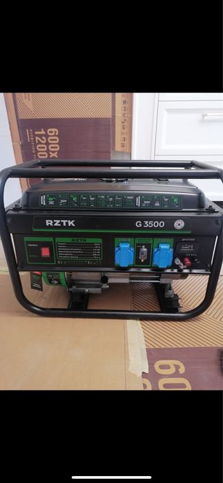 Генератор бензиновий RZTK G3500 Новий