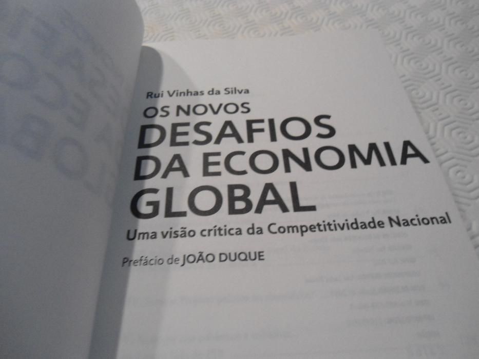 Os Novos Desafios da Economia Global de Rui Vinhas da Silva