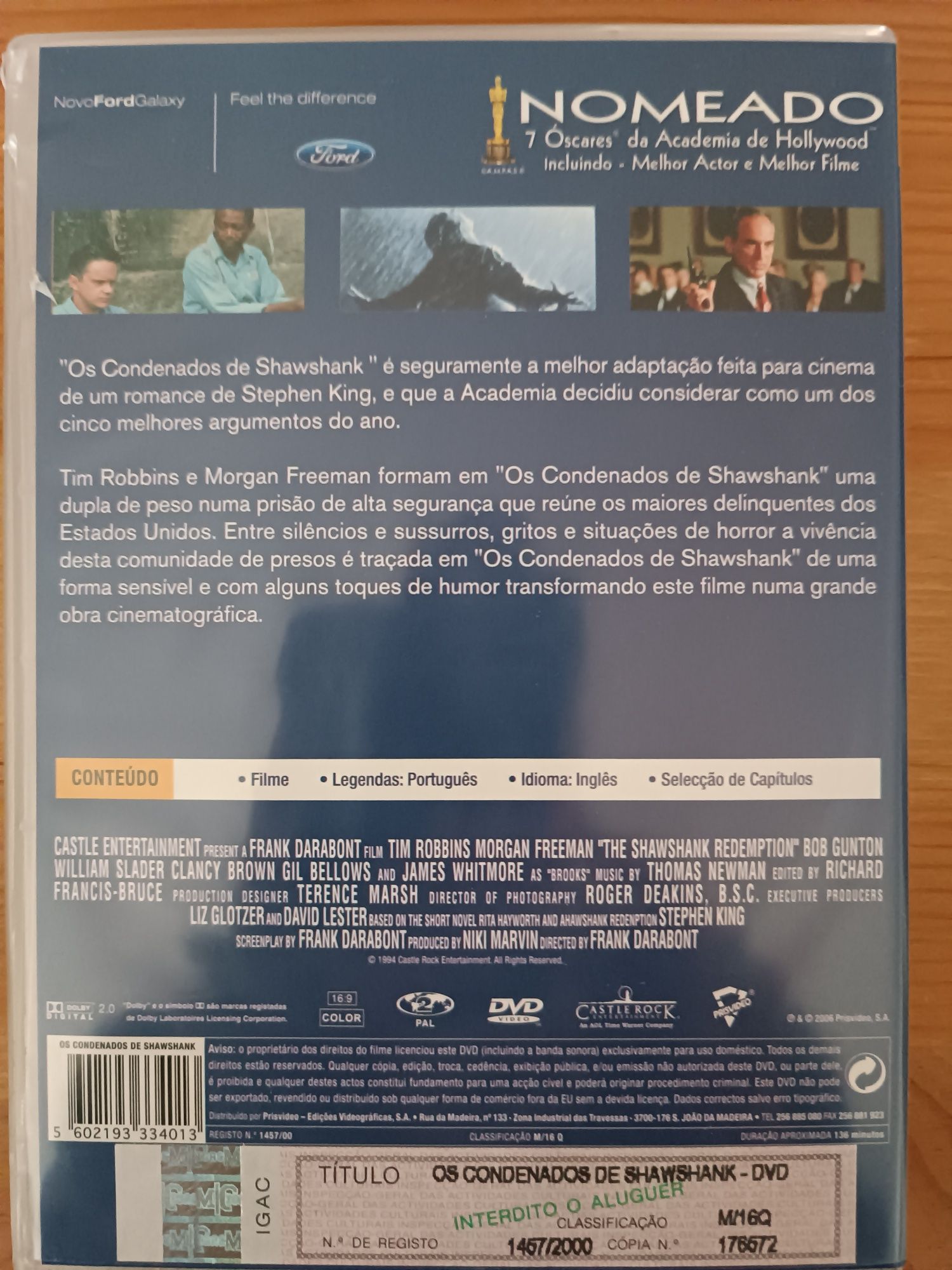 Os Condensados de Shawshank