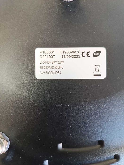Projetor Led 2000W de teto 5000K