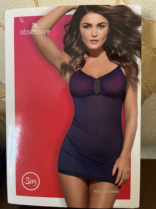 Пеньюар з трусиками, білизна Obsessive