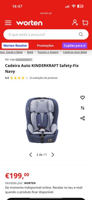 Cadeirinha de carro