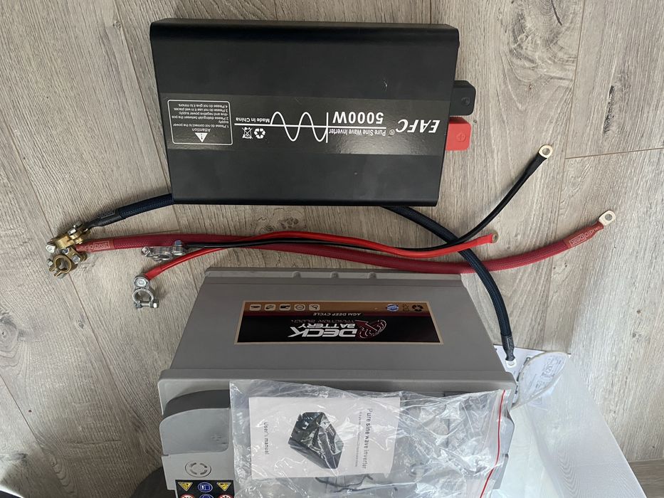 EAFC 5000 кВт, батарея  DECK AGM 105A