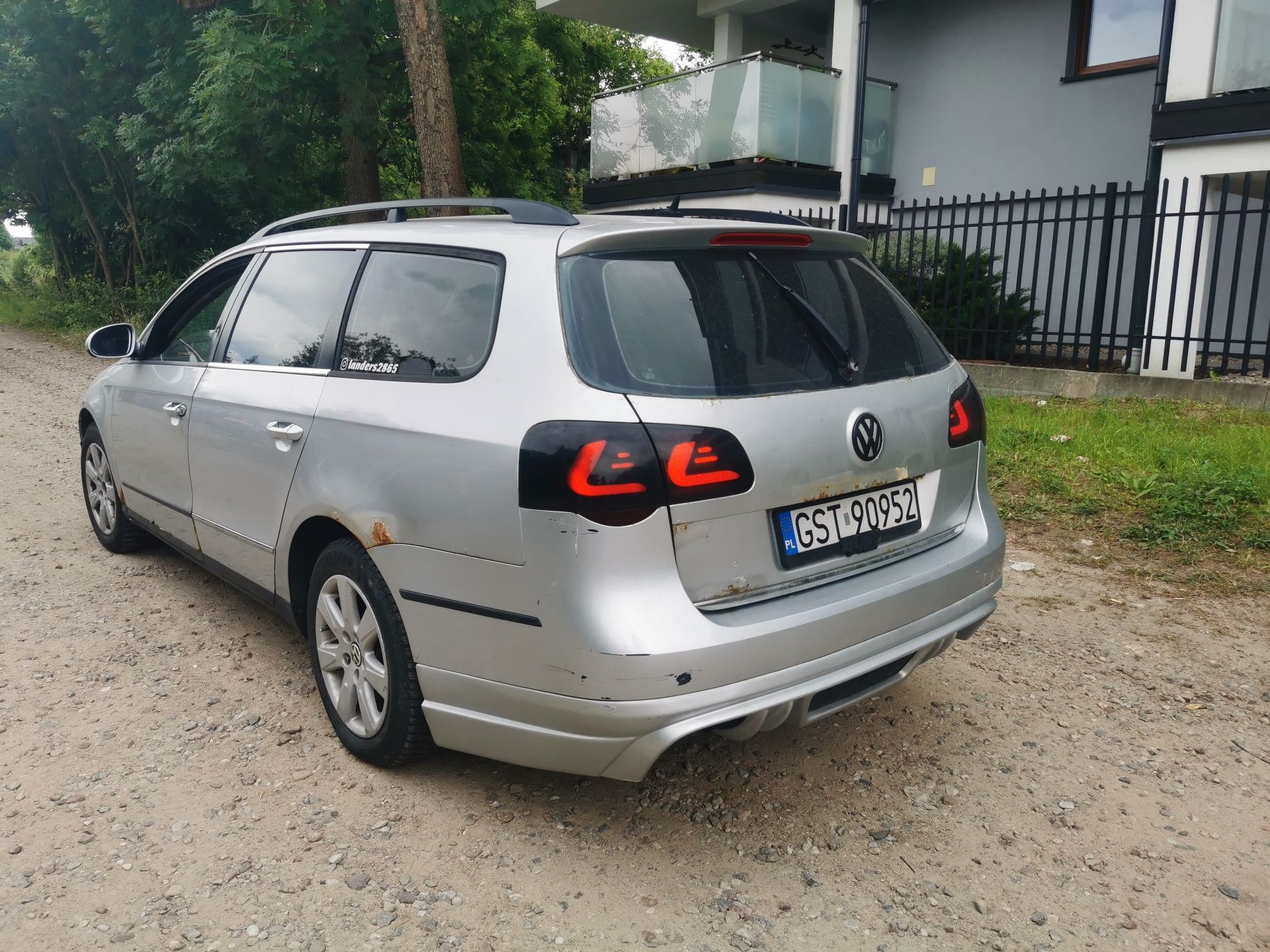 VW Passat r- line lampy usa tuning