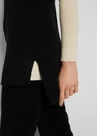 B.P.C kamizelka dzianinowa POMARAŃCZOWA lekko dłuższy tył r.40/42