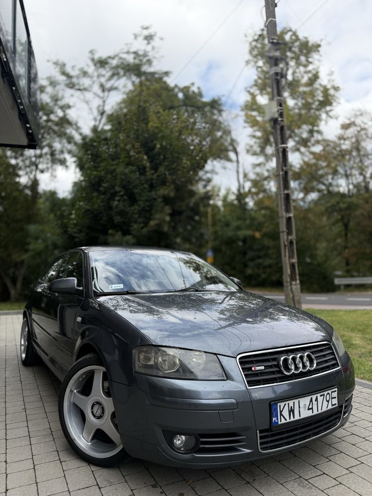 Audi A3 8P 2.0 TD Mapa 180 KM | Pakiet 2x S-Line | Gwint|