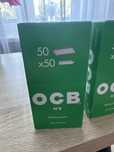 50x Bibułki Bletki OCB zielone 50 szt. No.8