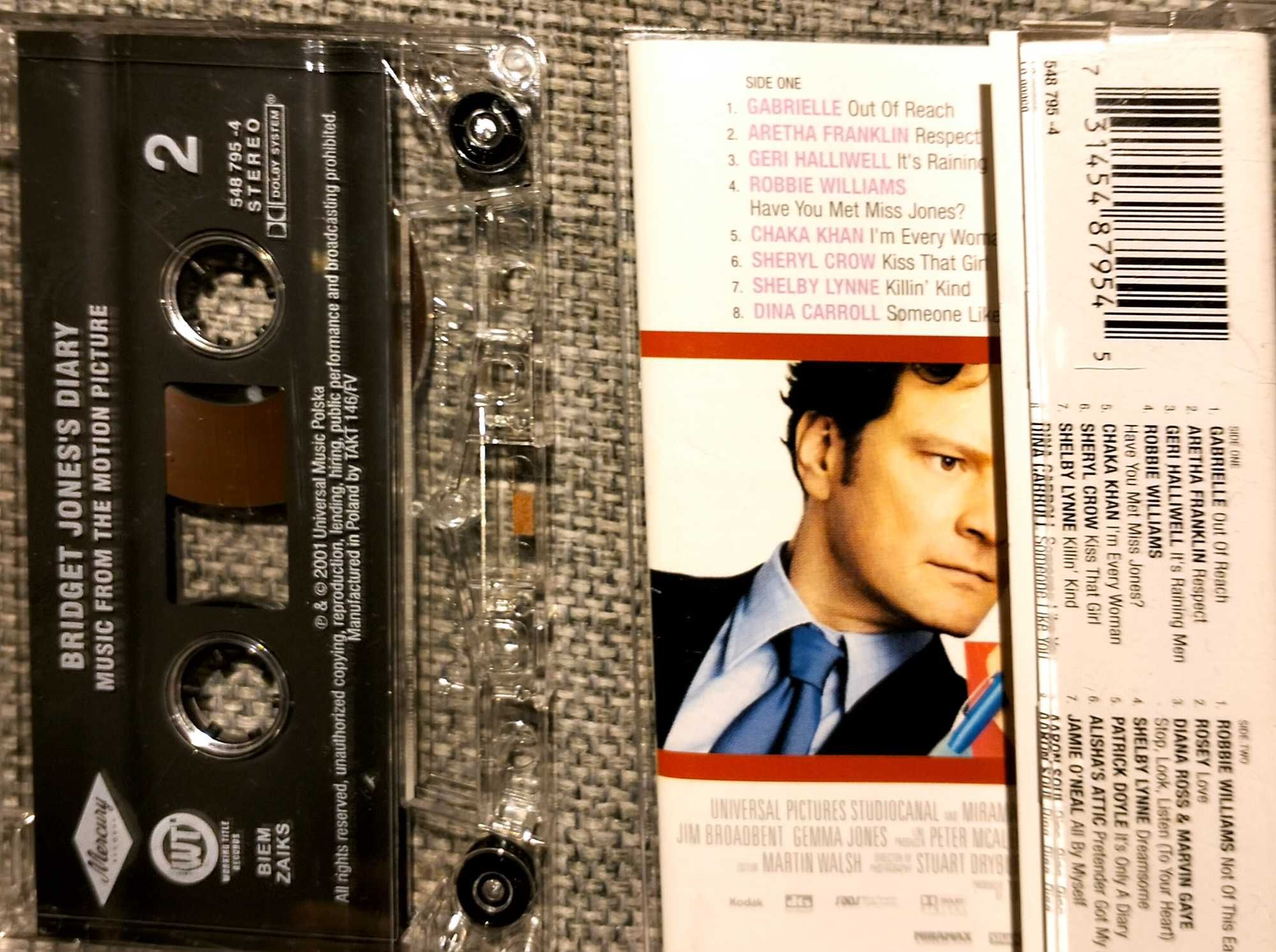 Bridget Jones Diary Dziennik kaseta audio stan bardzo dobry