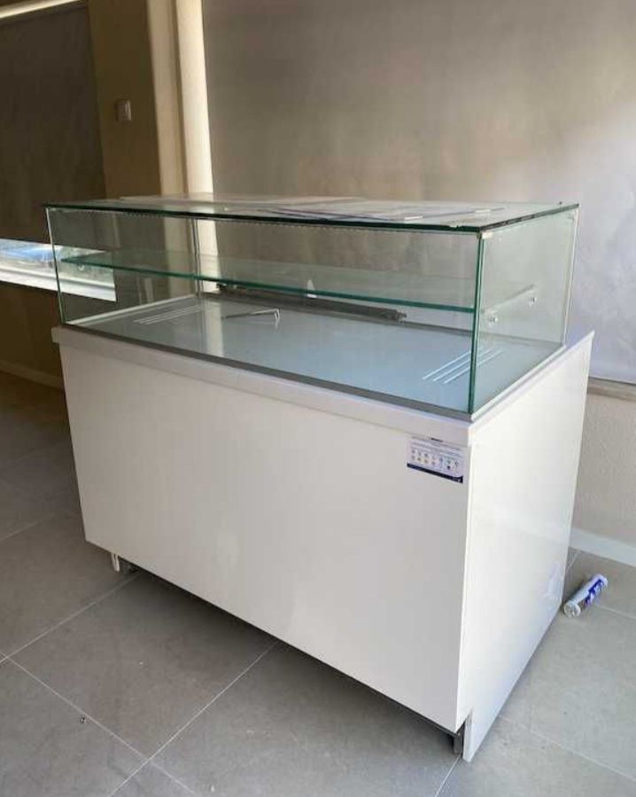 vitrine quentes para croassants