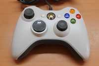 Xbox 360 Gamepad провідний, джойстик для ПК Windows білий