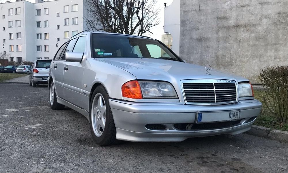 Mercedes W202 Lift 2.3 Kompressor Sport 197KM LPG stan BDB Klima Alu