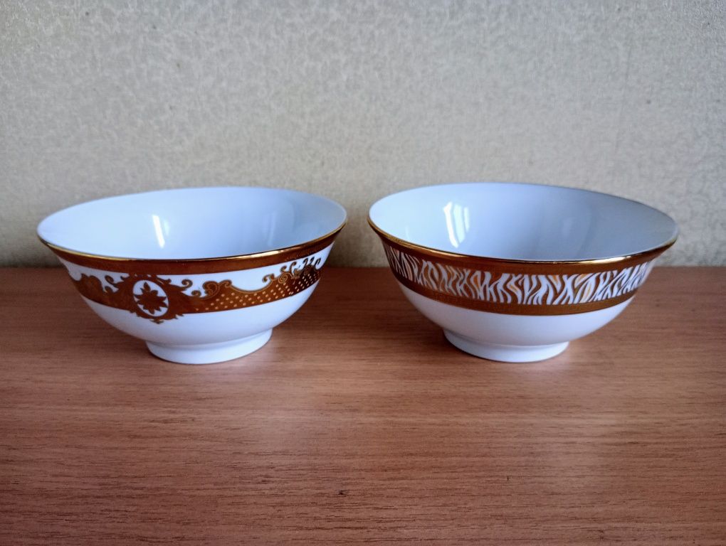 Два порцелянові набори by N.M Design Japan з 6 предметів, по 1100 грн.
