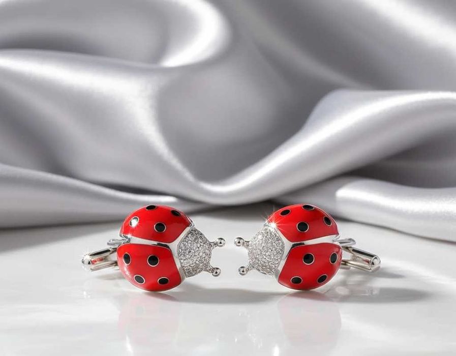 Wyjątkowe spinki damskie Giorgio Martello Milano - Srebro 925