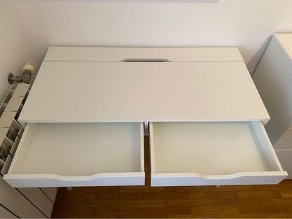 IKEA white work desk