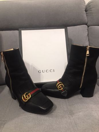 Buty boots gucci damskie GG marmont
