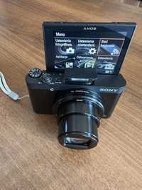 Aparat Sony SDSC-WX500 z obracanym wyświetlaczem