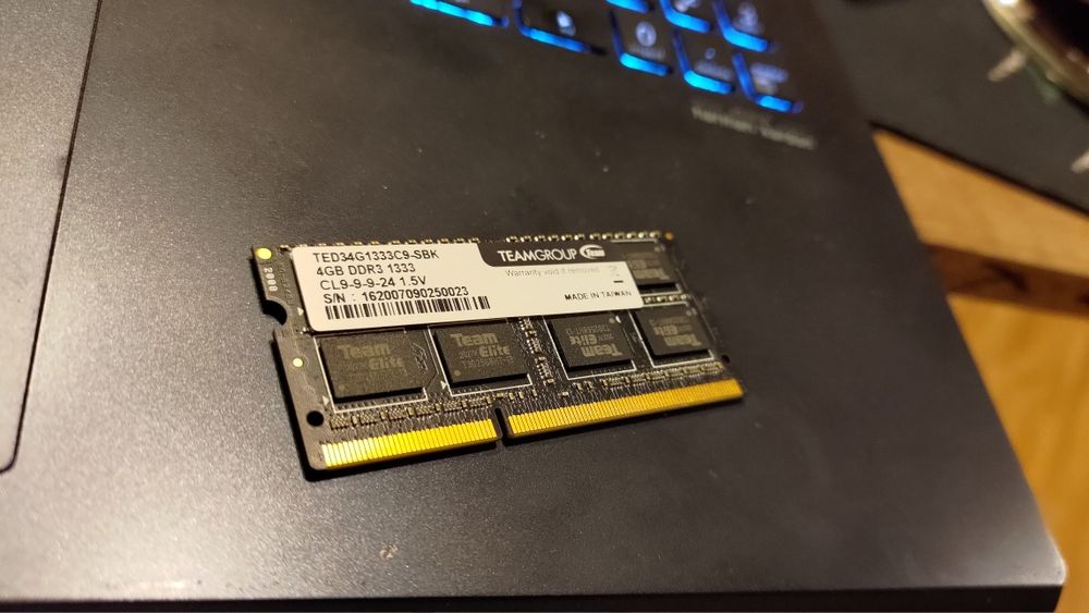 Team Group Elite SO-DIMM DDR3 1x4Gb TED34G1333C9-SBK