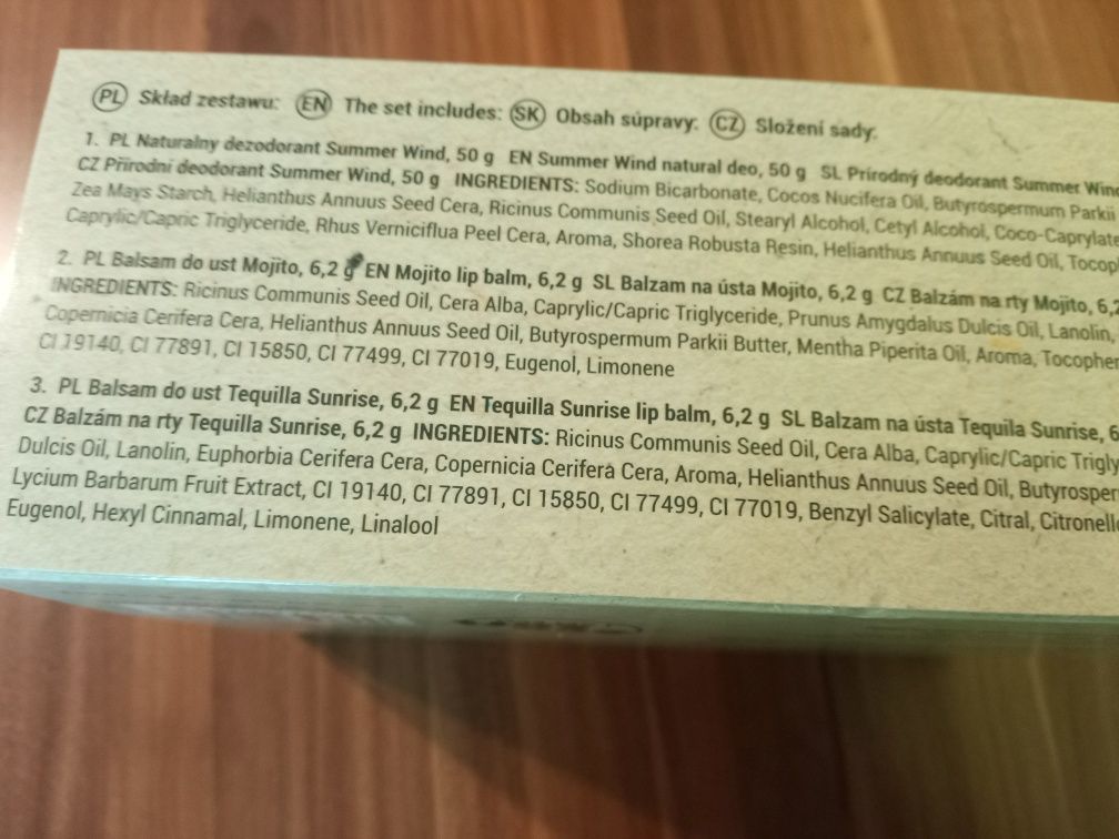 Zestaw prezentowy kosmetyków Eco soft lippy