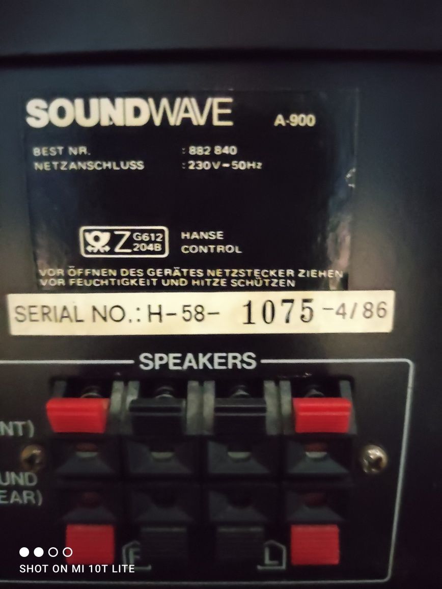Wzmacniacz Soundwave A1300R