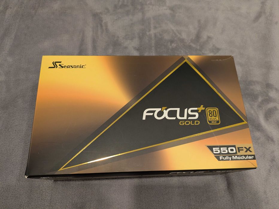 Fonte alimentação modular Seasonic Focus 550W 80+ Gold