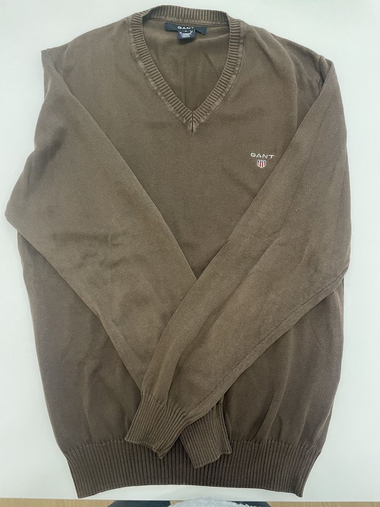 Polo da Gant S castanho