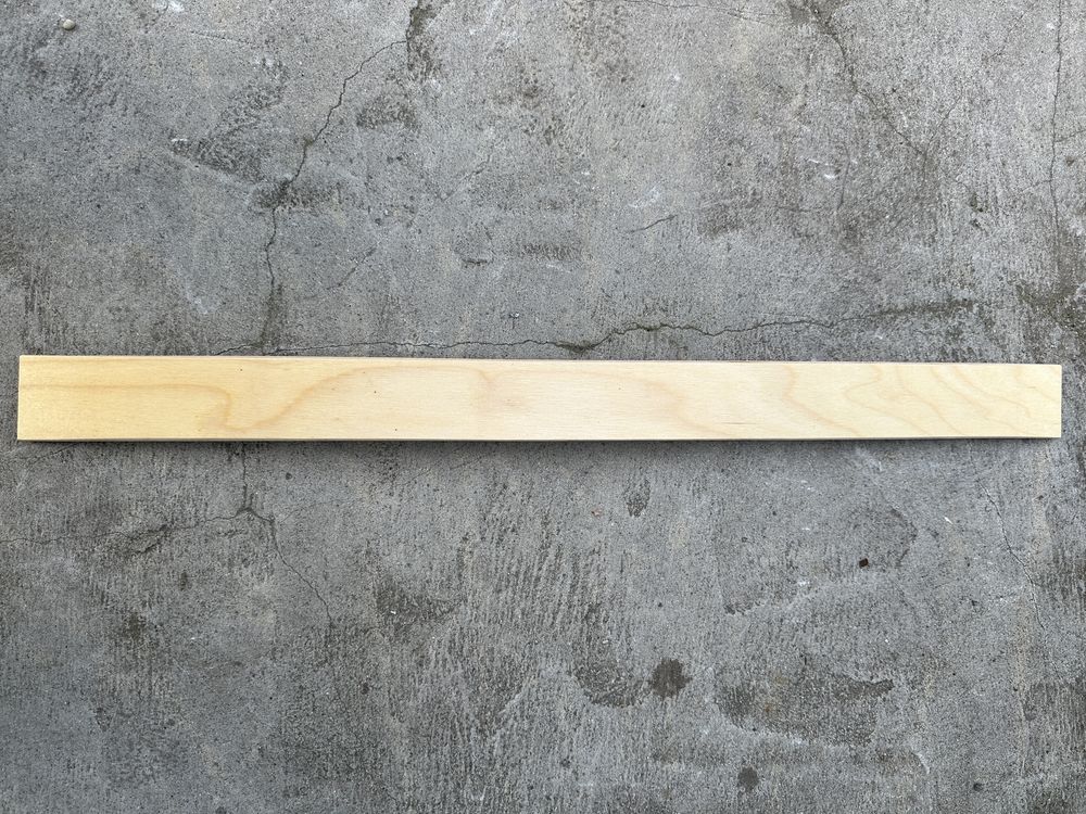 Listwa sprężynująca 695x53x8 mm brzozowa 10szt