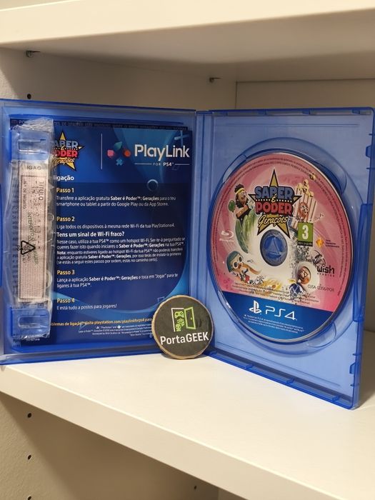 Saber é Poder Gerações - PS4 (selo IGAC)