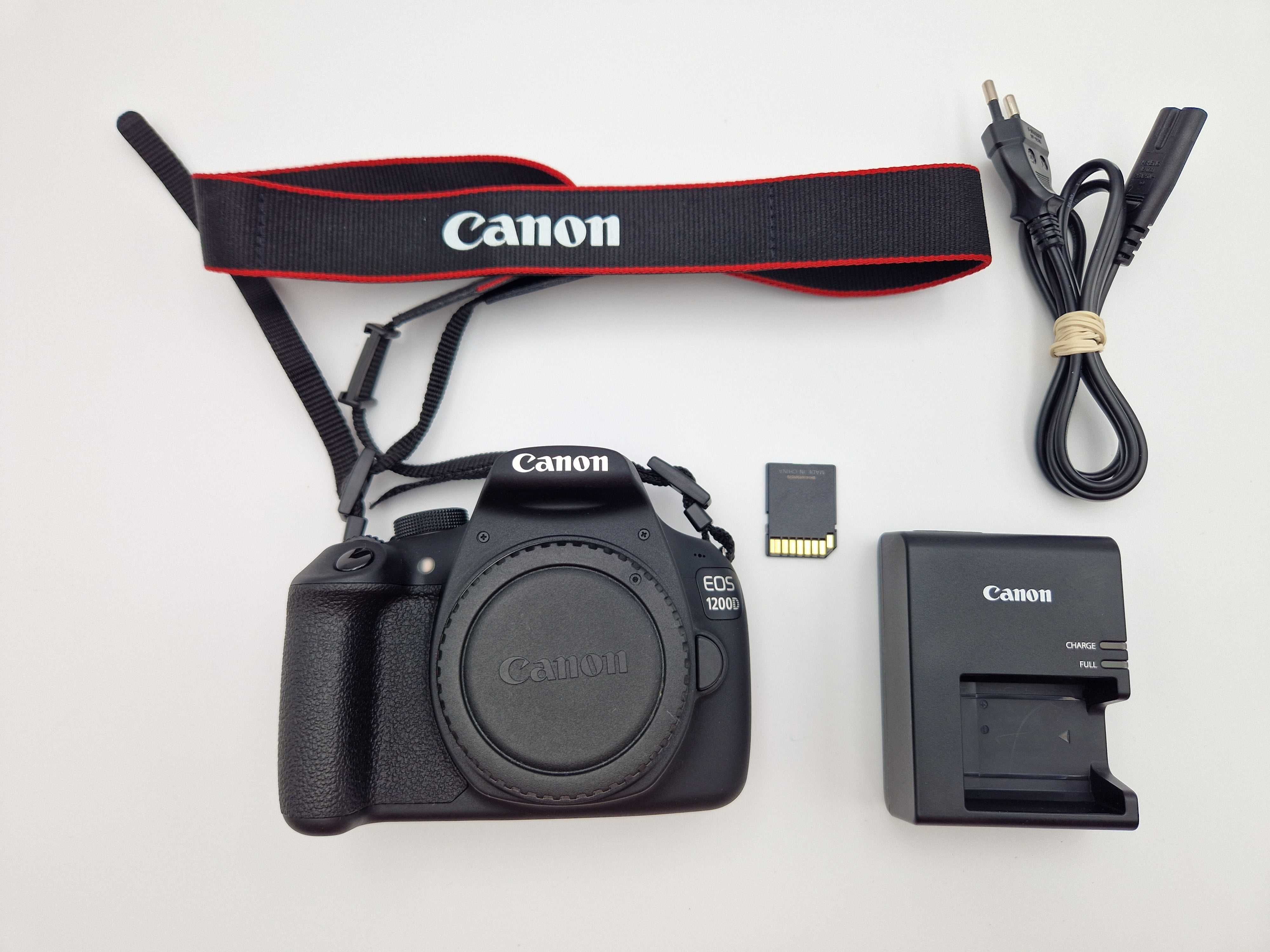 .Aparat Canon 1200D body - 32GB - tylko 439 zdjęć - praktycznie nowy