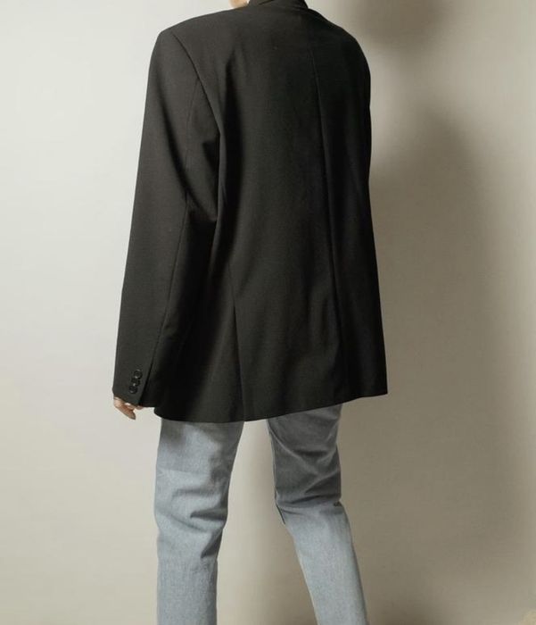 Жіночий піджак оверсайз чорнрй піджак блейзер жакет женский винтажный