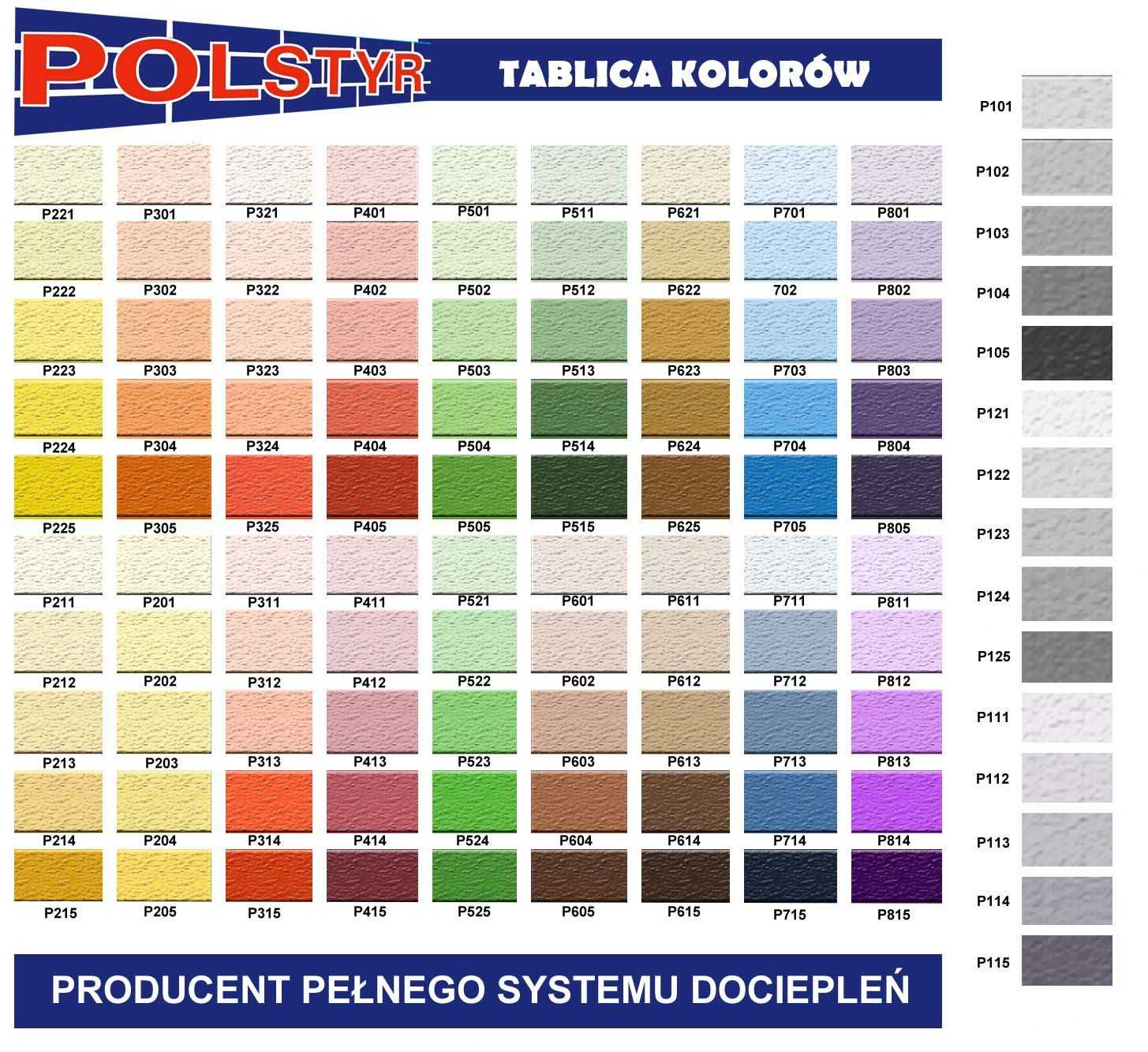 Tynk elewacyjny akrylowy 25kg - DOSTAWA od 1 szt.