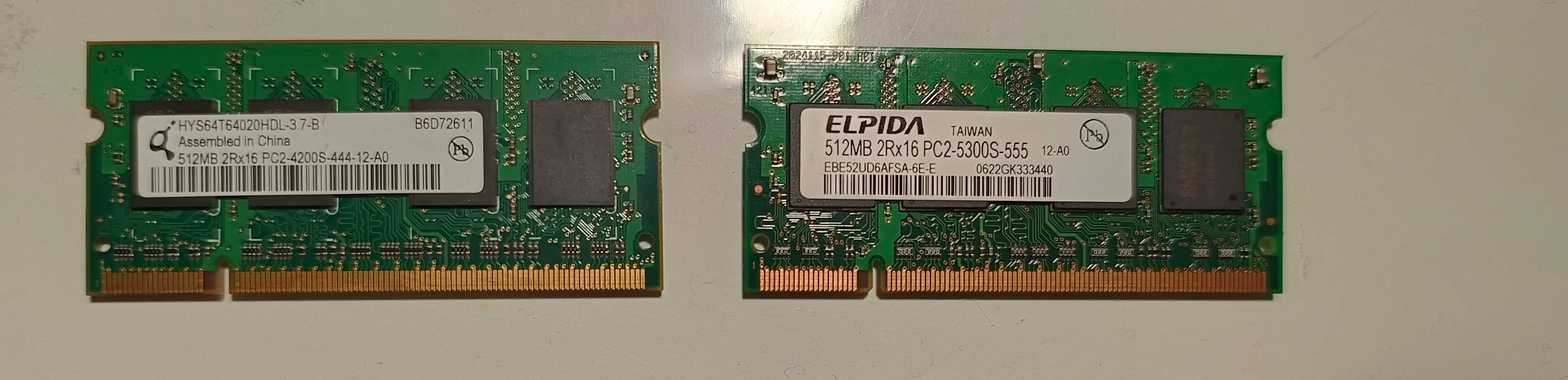 Оперативна пам'ять DDR2 SODIMM 1Gb